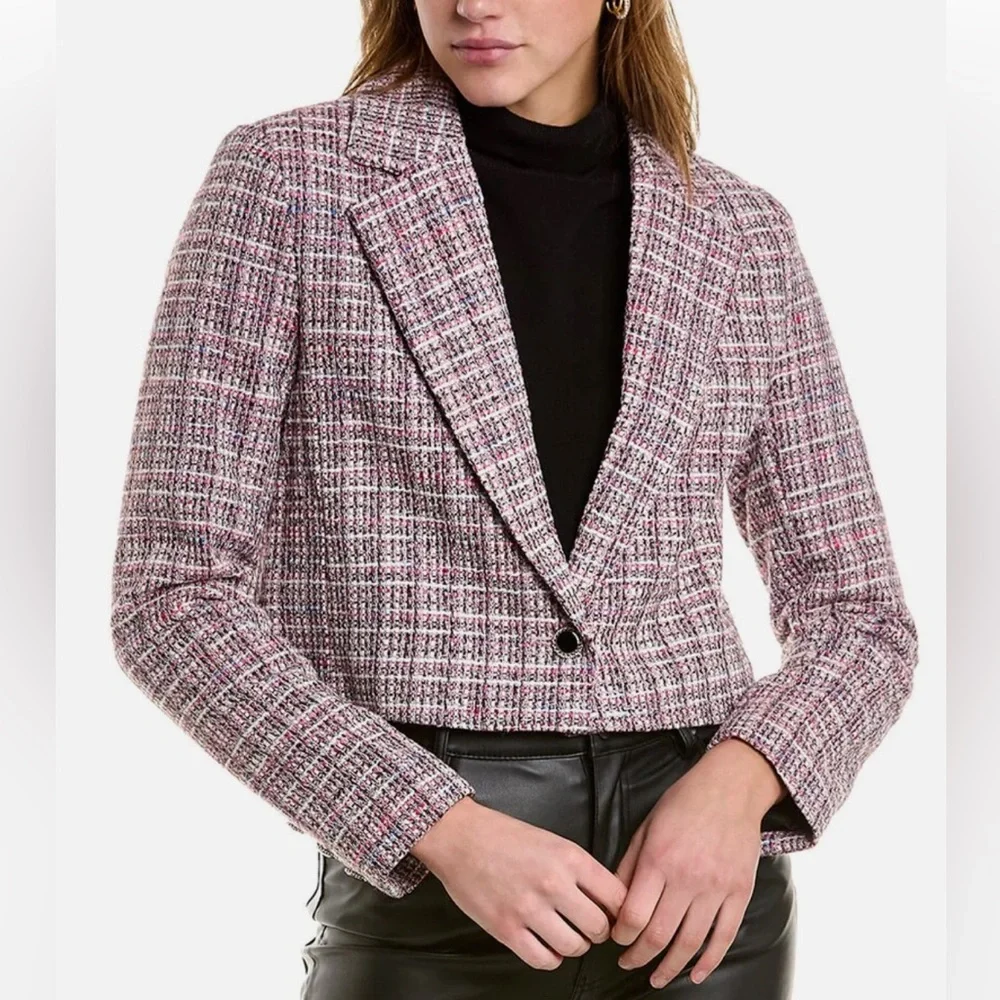 Bagatelle tweed cropped blazer-NWT - Picture 1 of 12